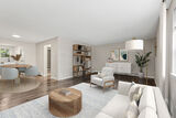 Studio apartment at Albemarle Gardens in Newtonville