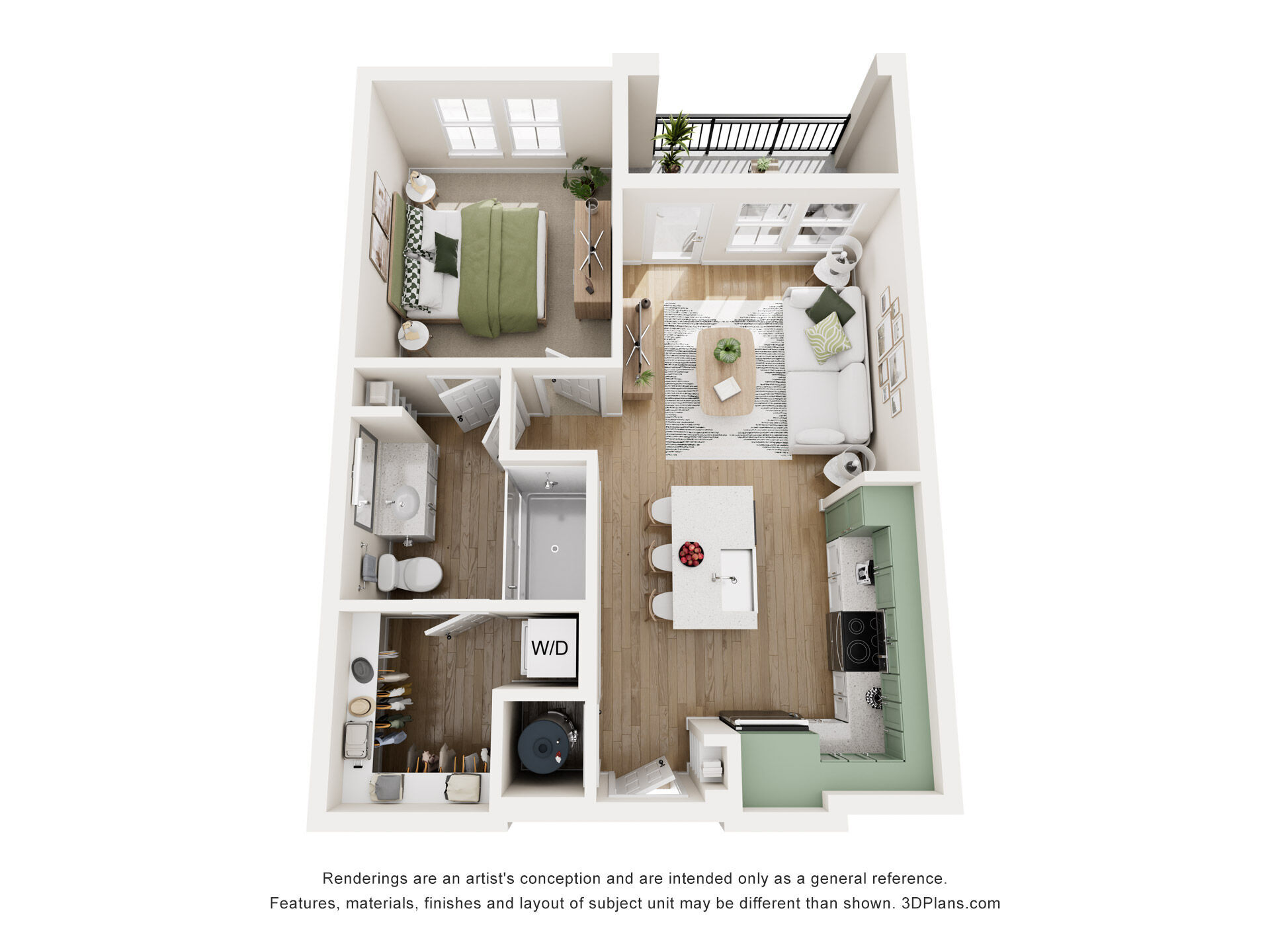 A1 floor plan