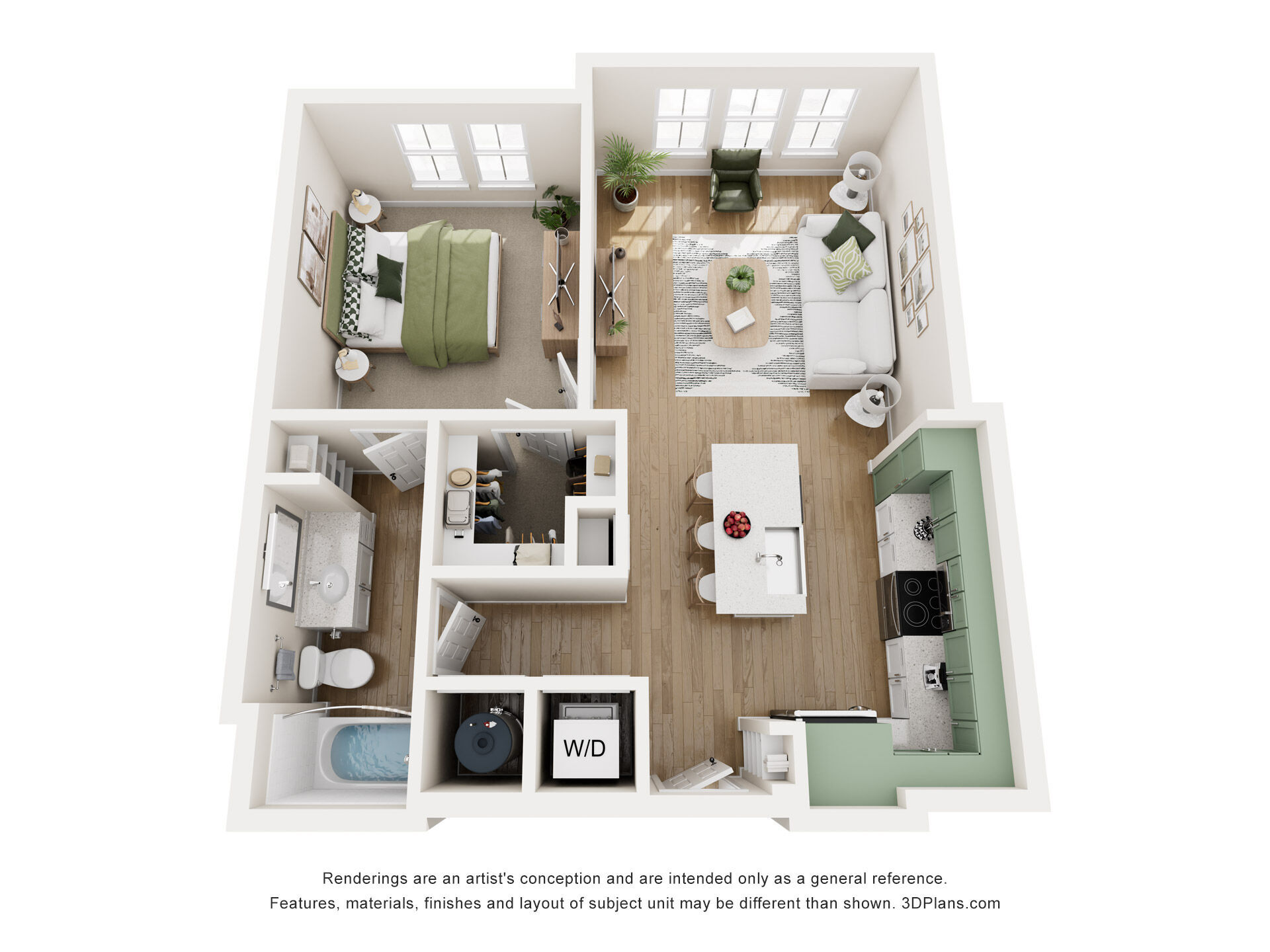 A2 floor plan