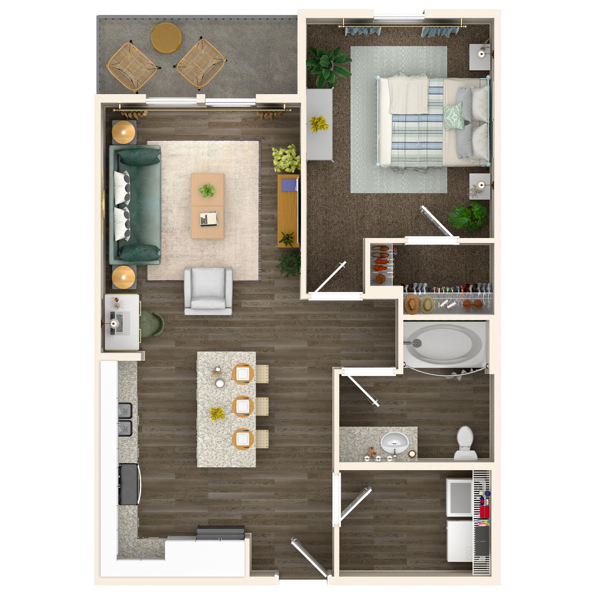 A1 floor plan
