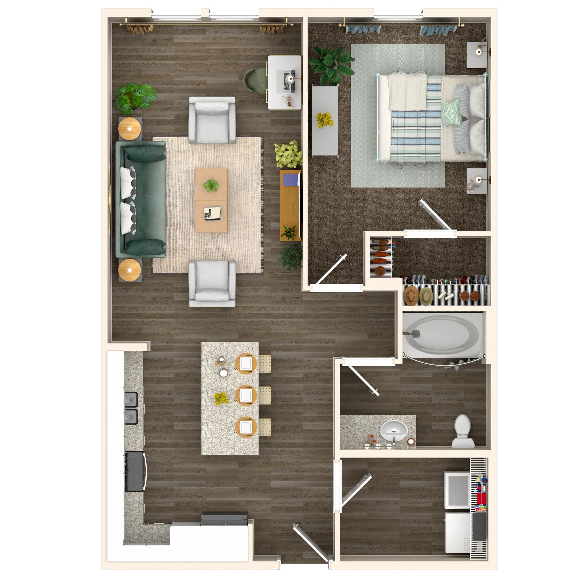 A2 floor plan