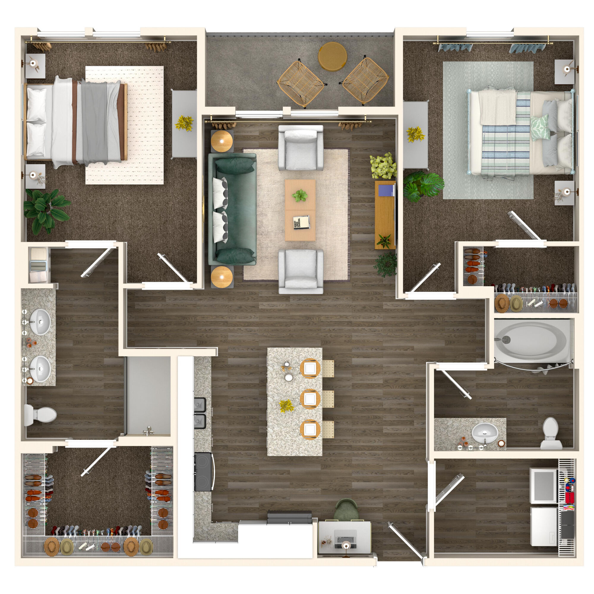B1c floor plan