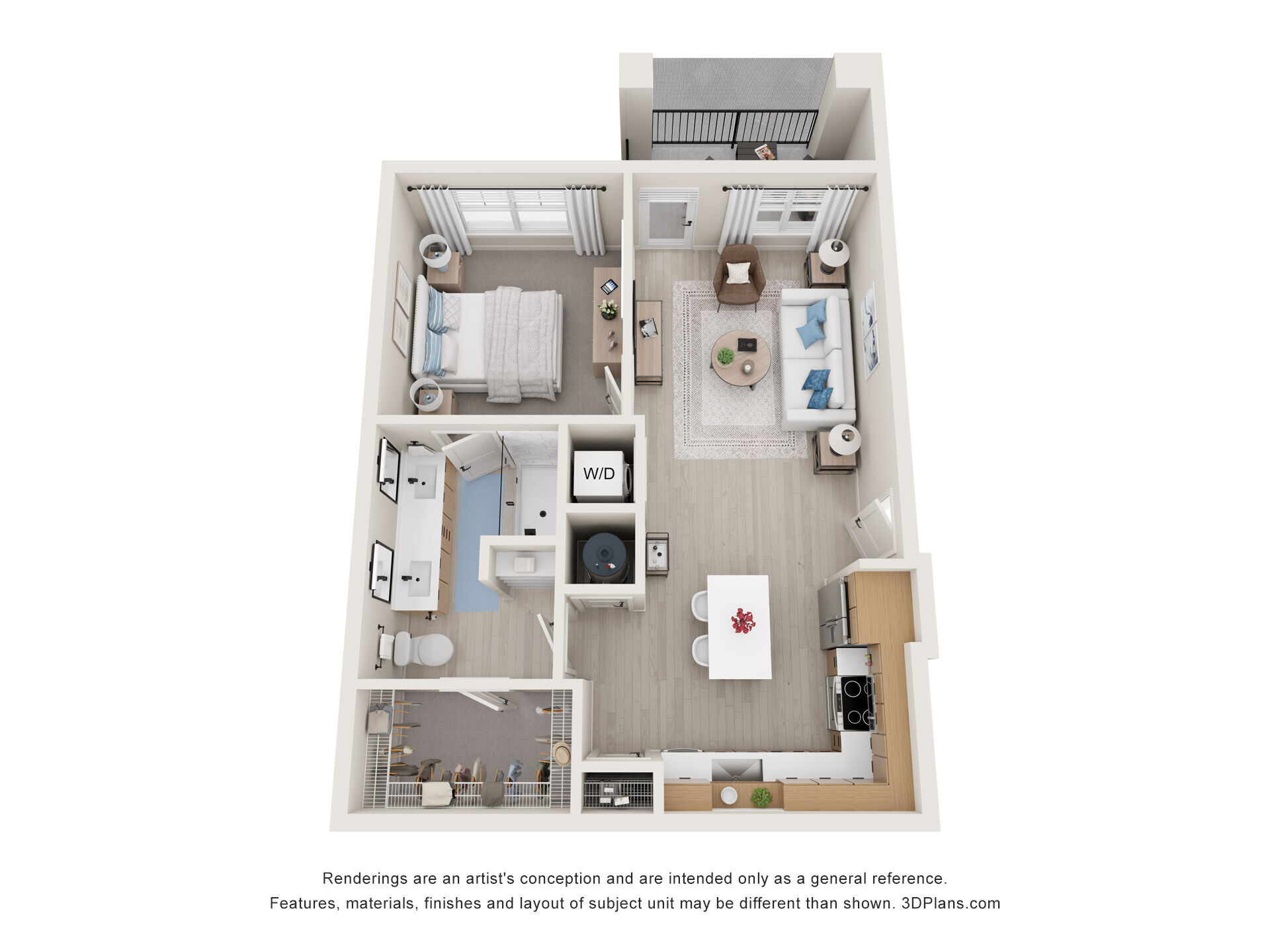 A1 Shower floor plan