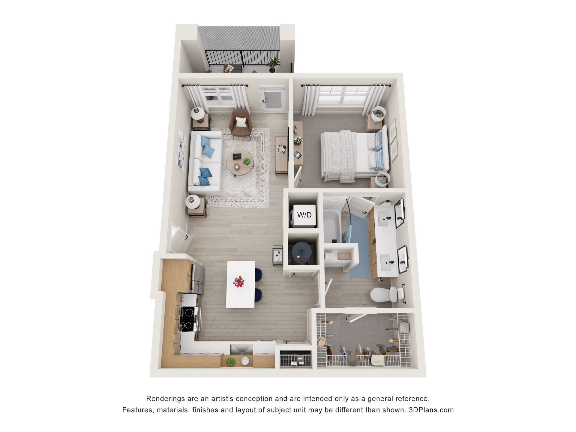 A1 Tub floor plan