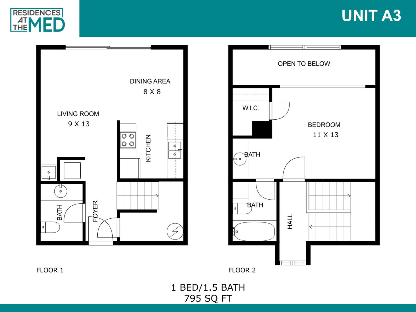 1 Bedroom Apartment – 2111 Holly Hall St. #3602, Houston, TX 77054