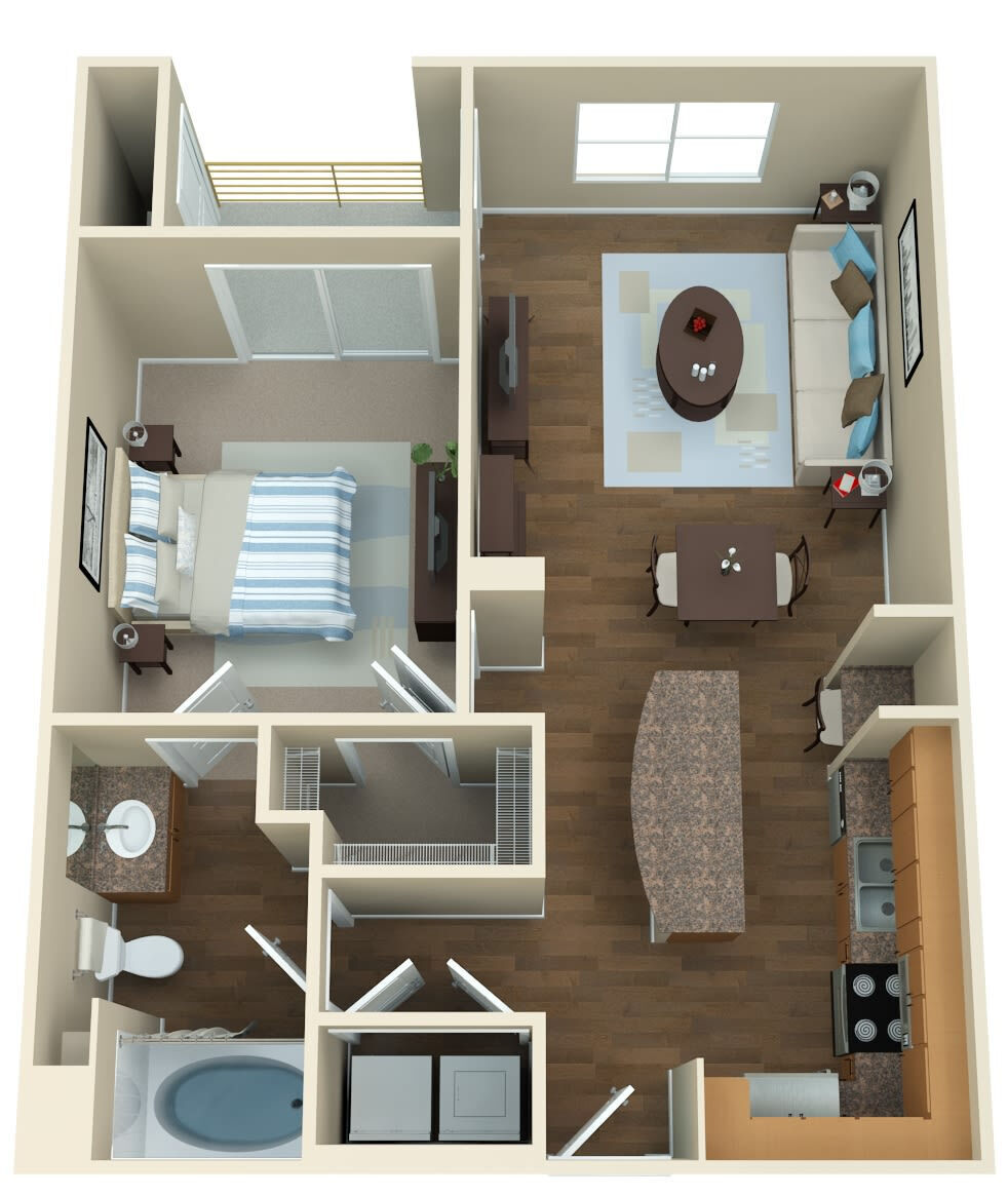 Cosmopolitan floor plan