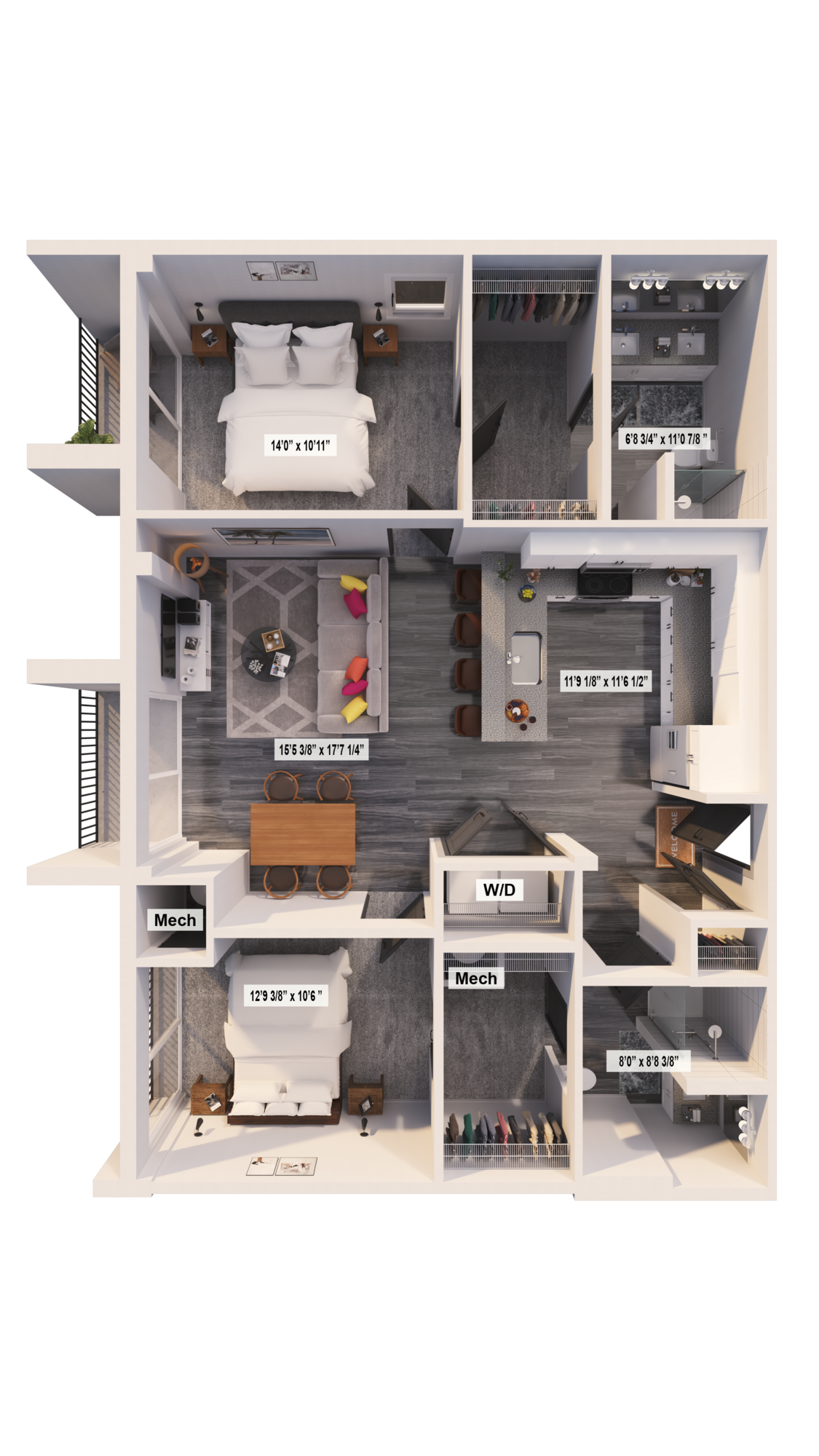 Olympus floor plan