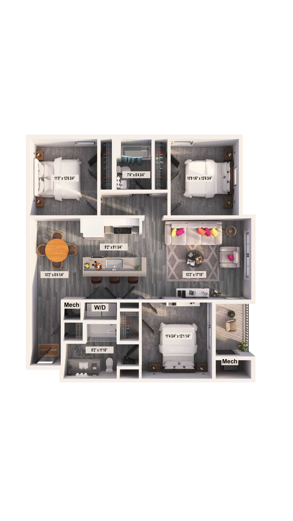 Orizaba floor plan