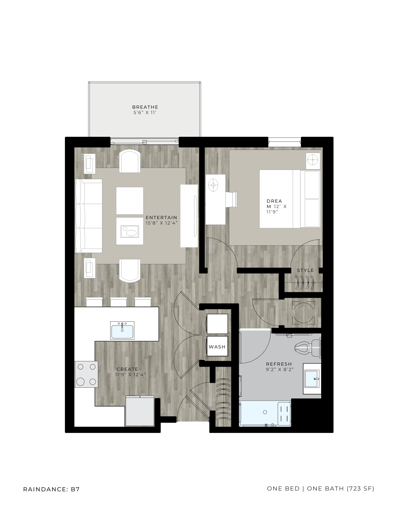 B-7 floor plan