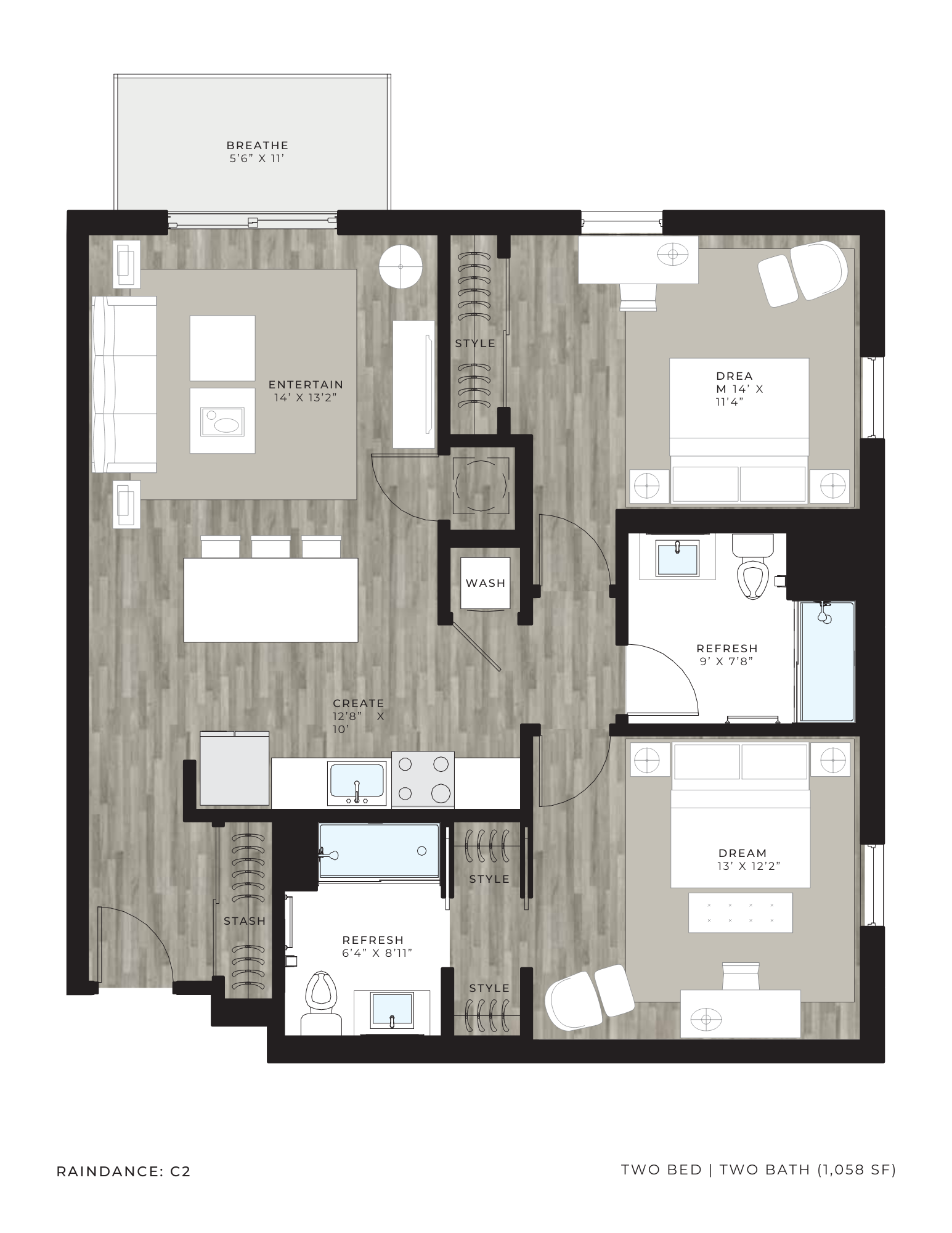 C-2 floor plan