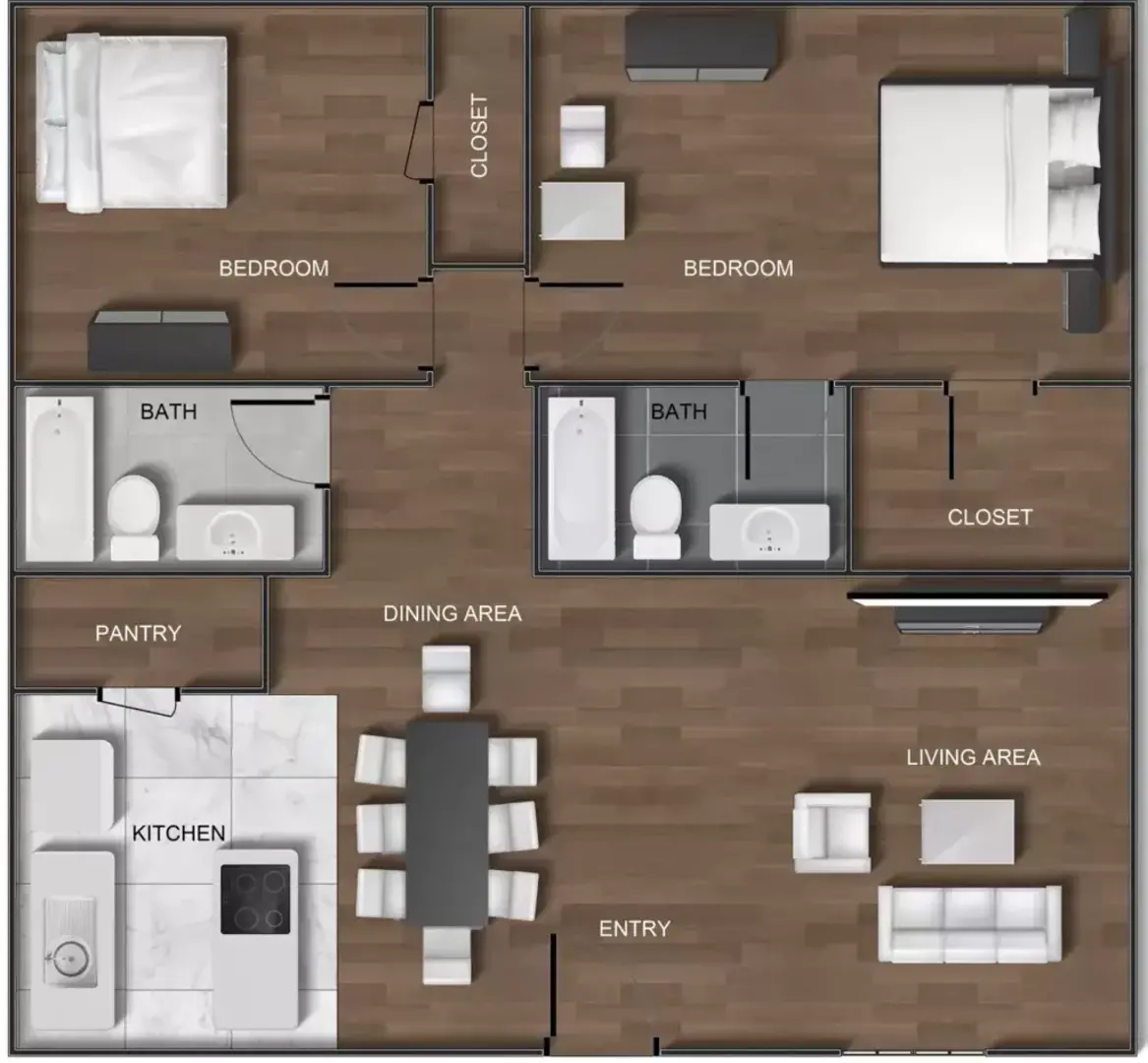 2 Bedroom Apartment – 407 Richey Street #411-47, Pasadena, TX 77506
