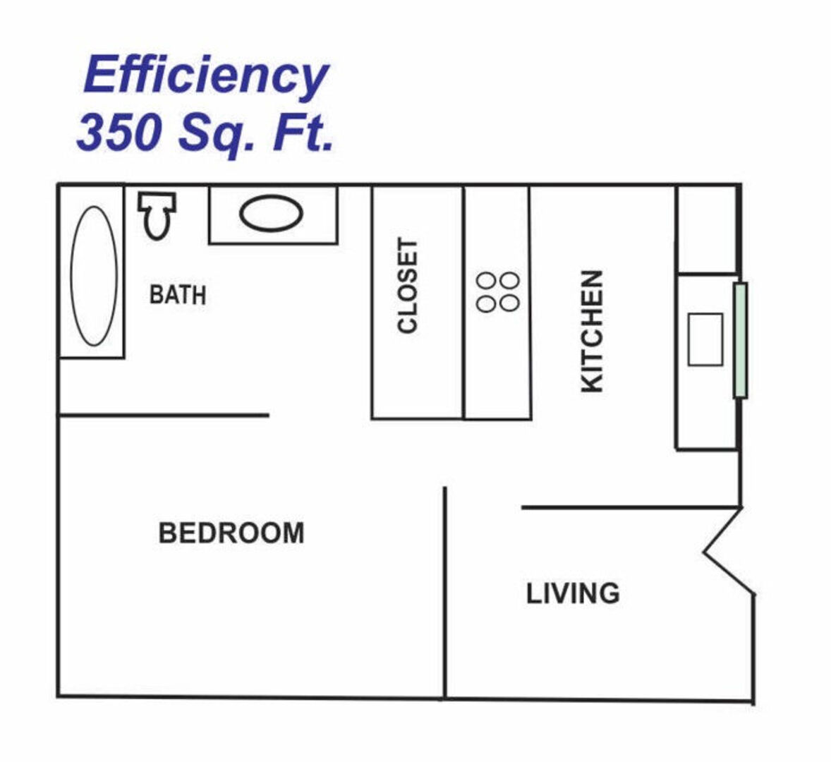 Studio Apartment – 9303 Town Park Dr #420, Houston, TX 77036