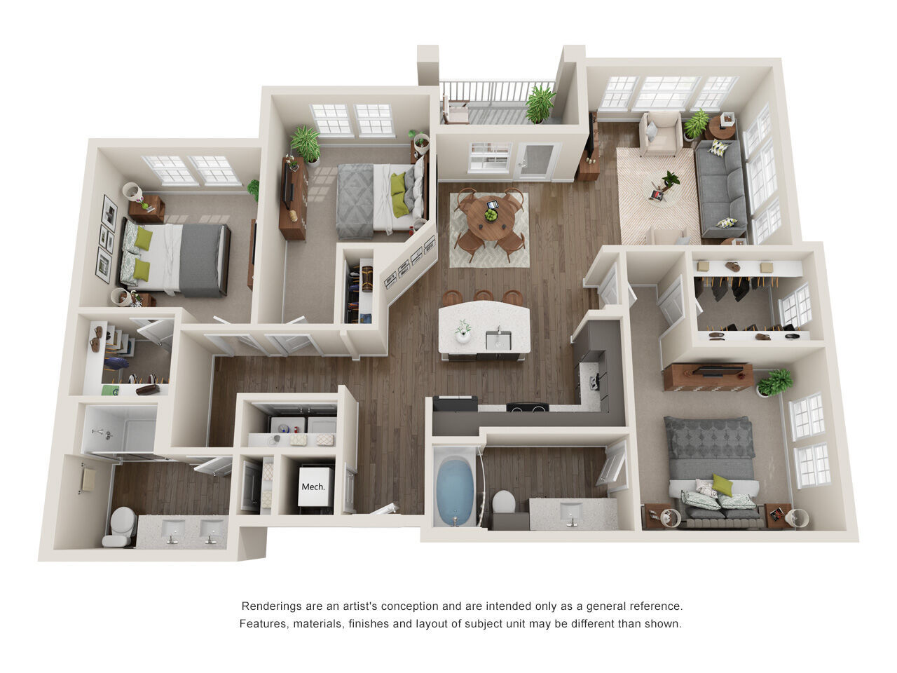 Talbot floor plan