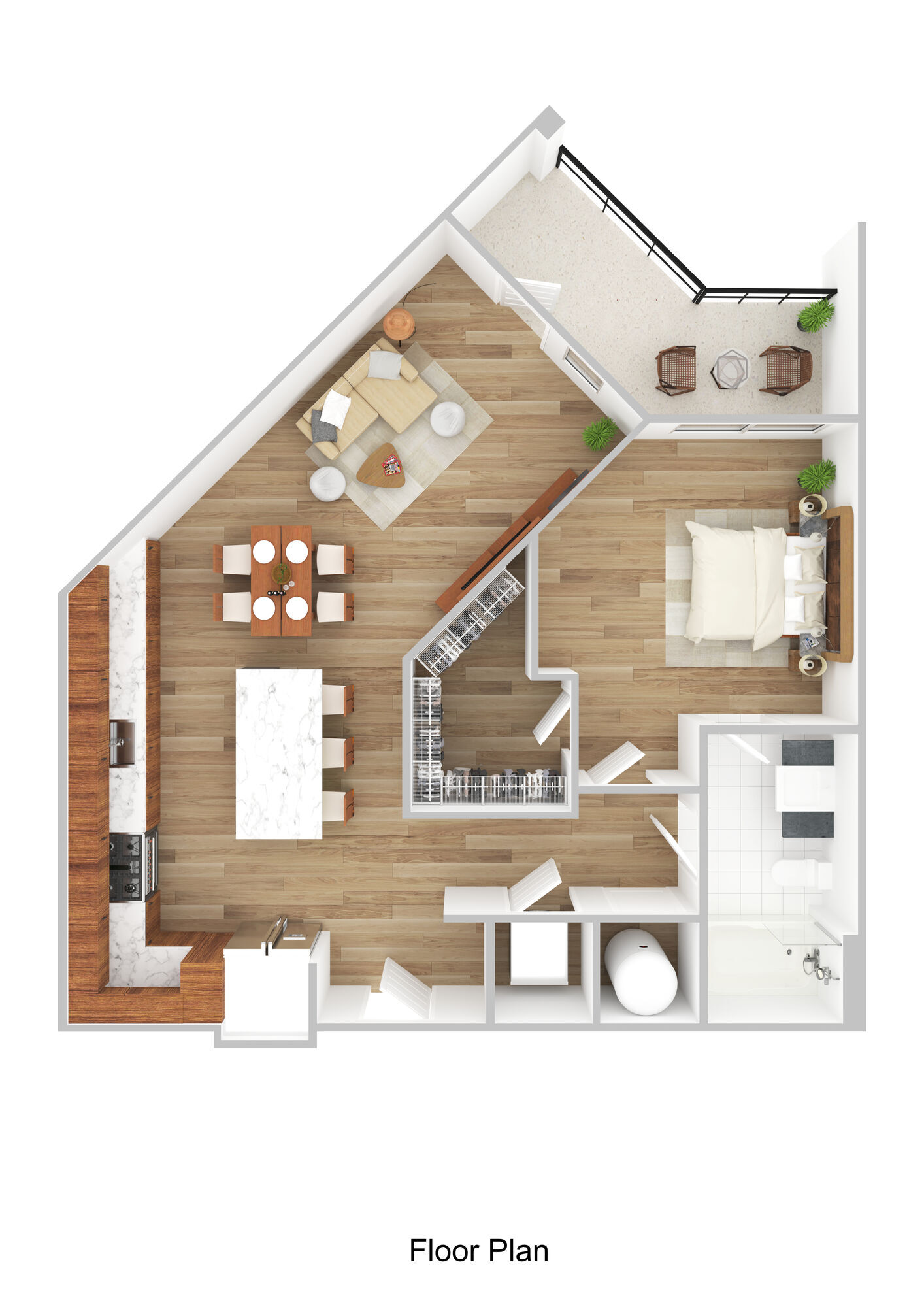 POLLOCK floor plan