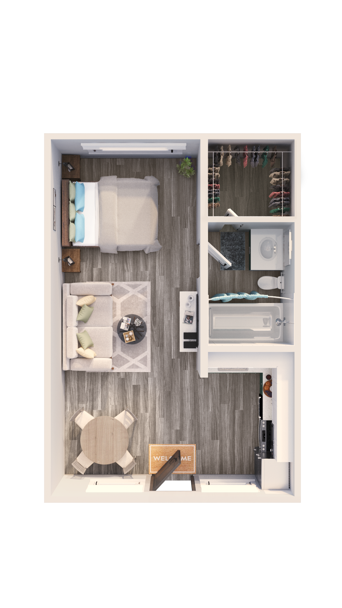 A1 floor plan