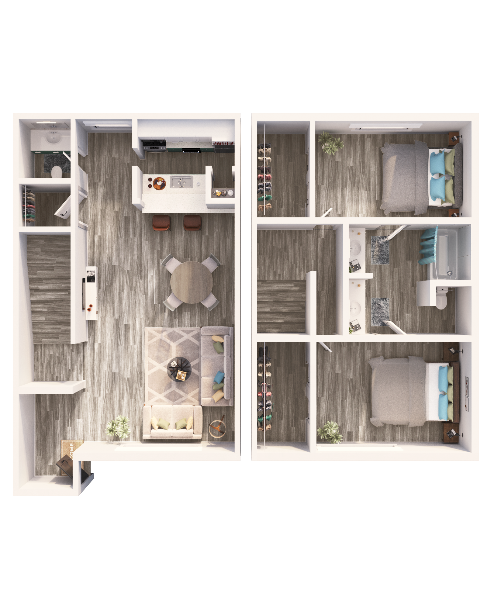 B2 floor plan