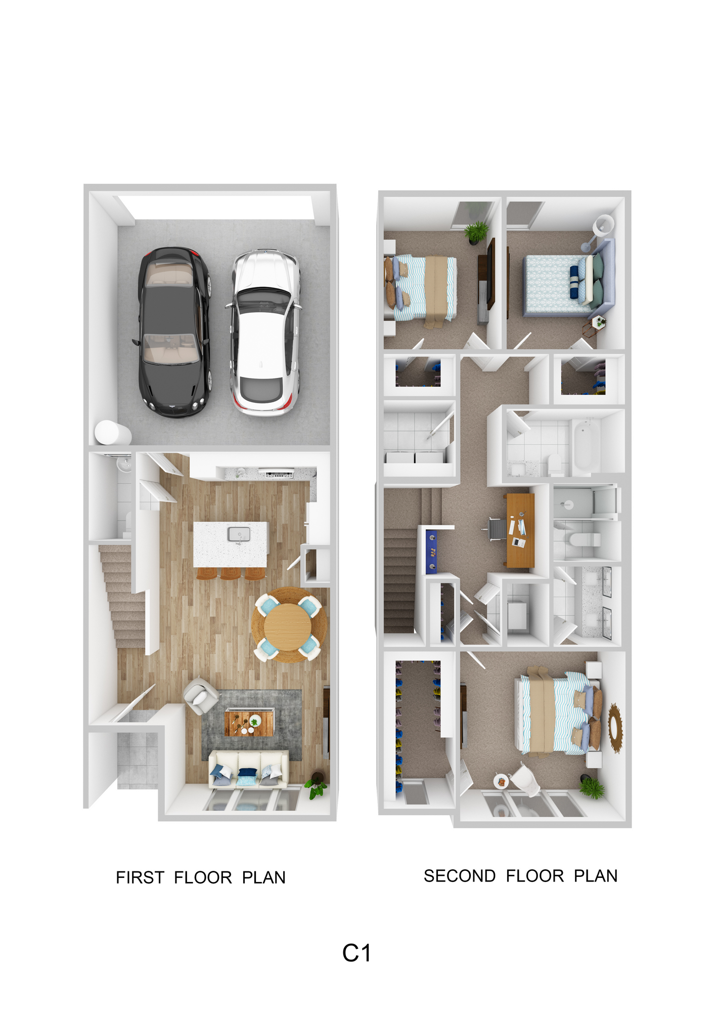 C1 floor plan