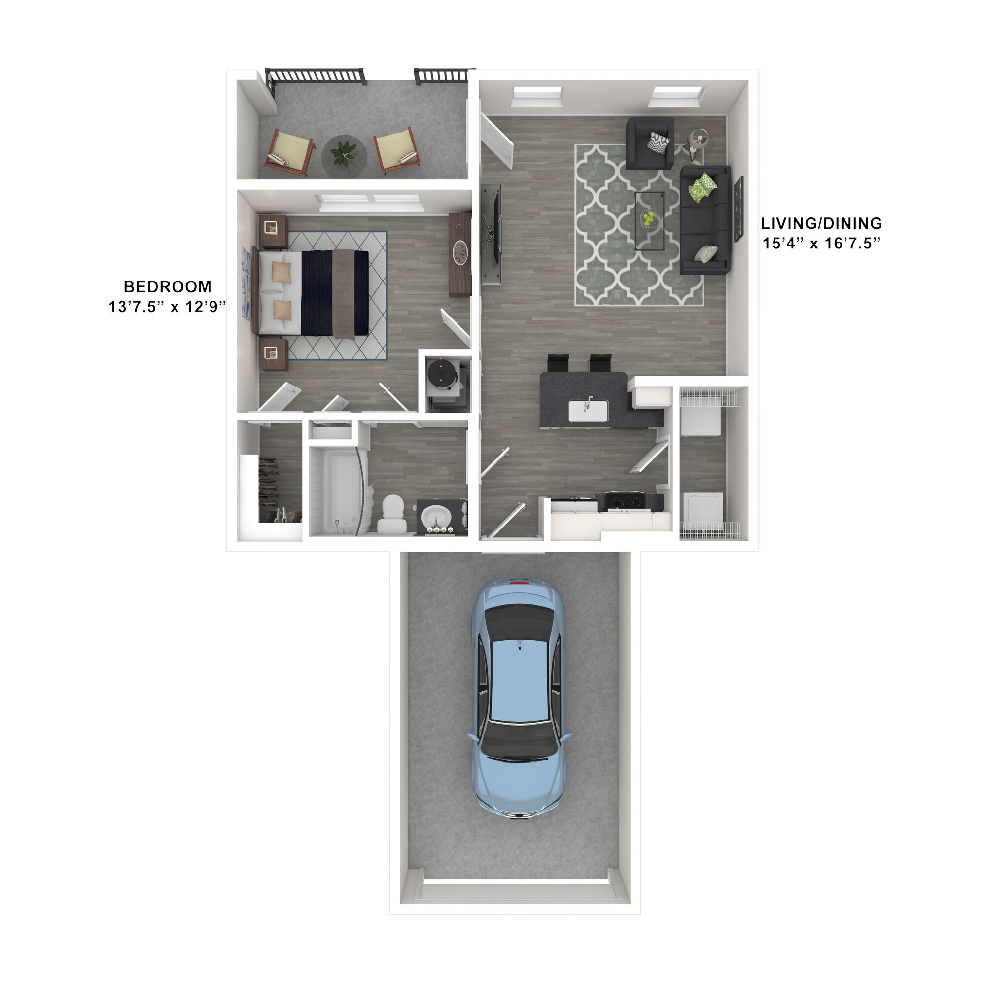 A2 floor plan