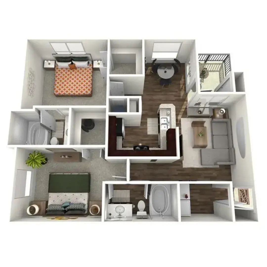 2 Bedroom Apartment – 2828 Hayes Rd #926, Houston, TX 77082