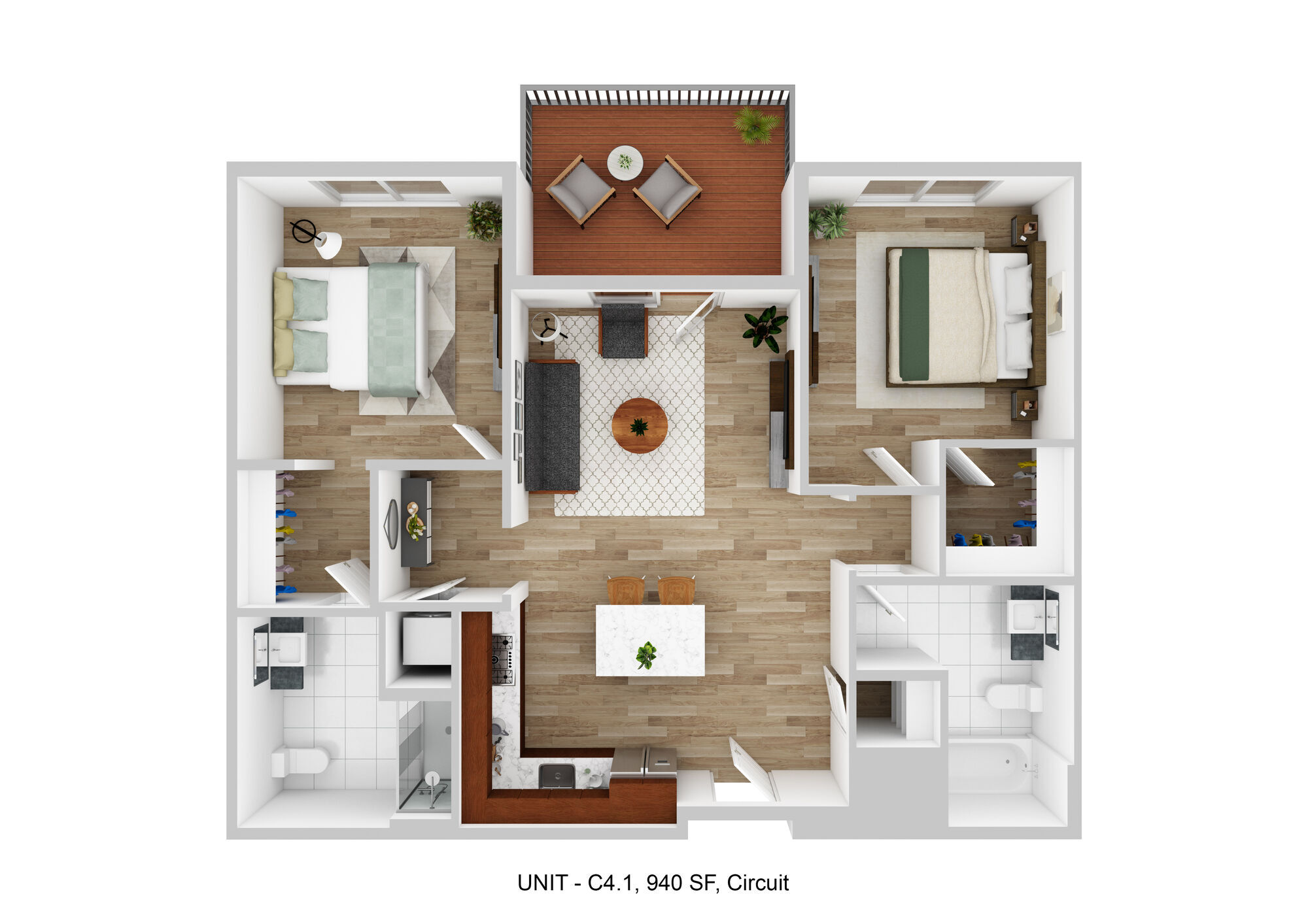 Circuit floor plan