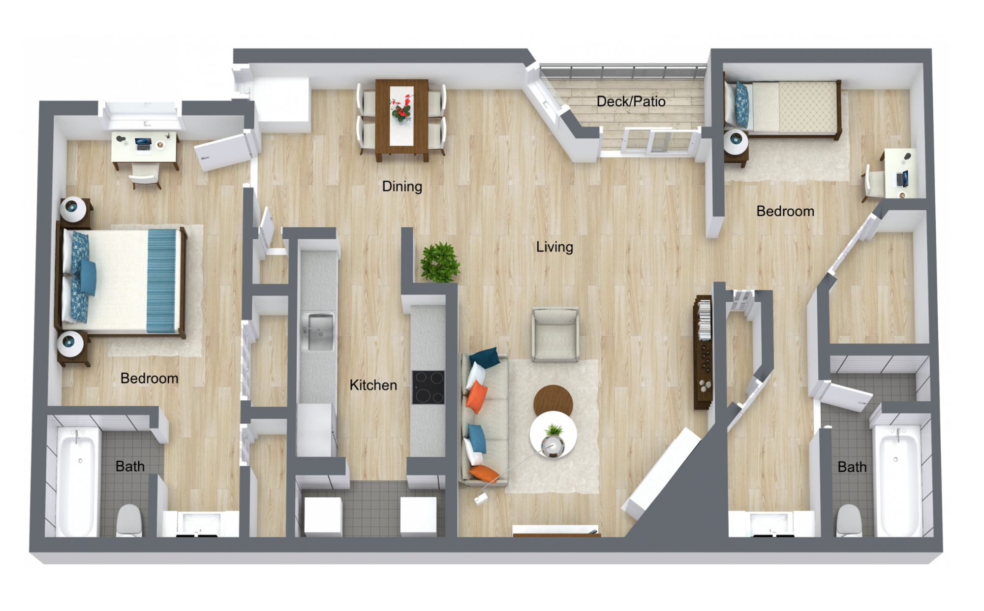 A2 floor plan