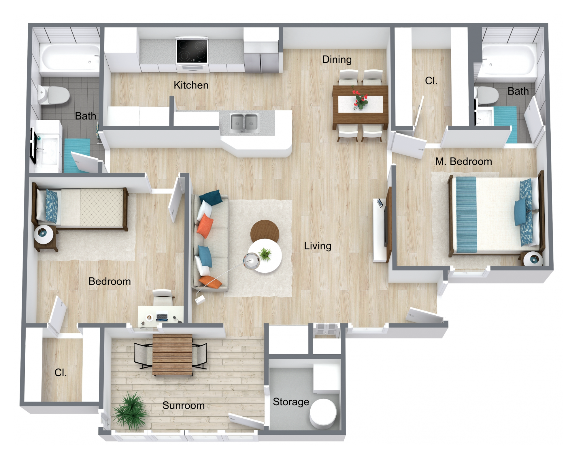 B2 floor plan