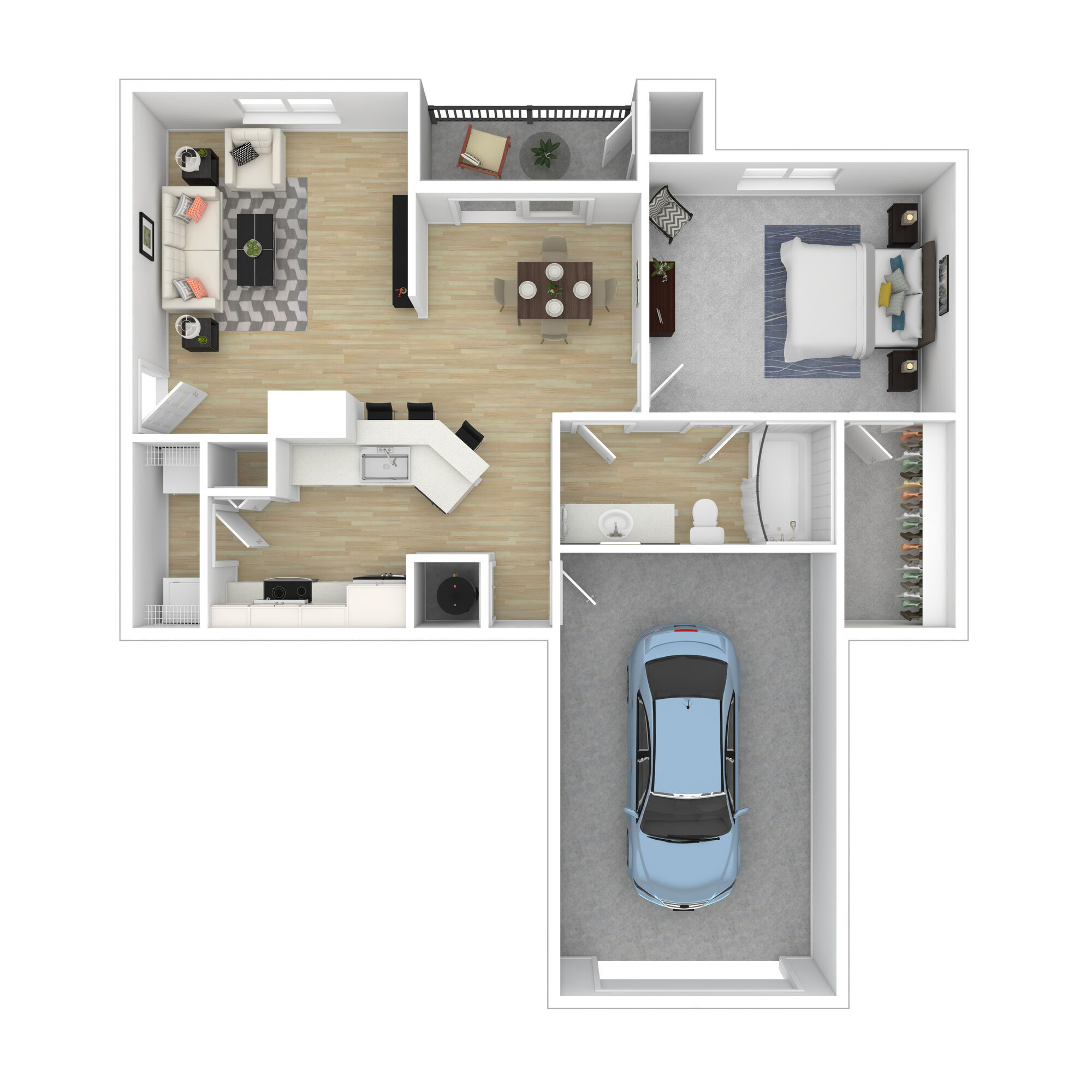 A2 floor plan