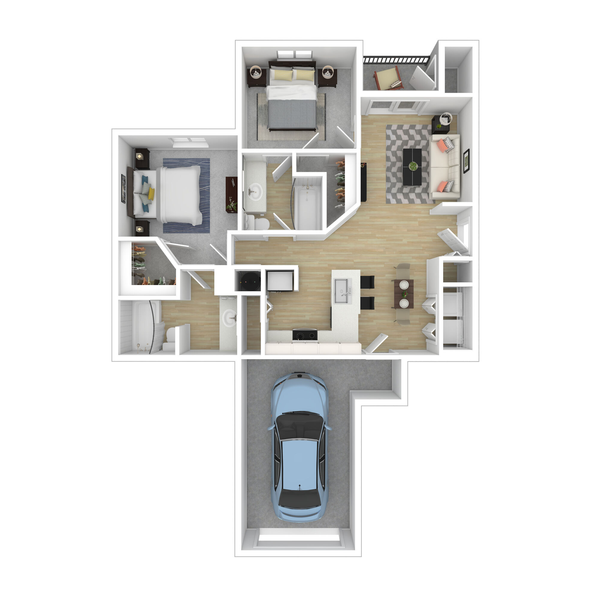 B2 floor plan