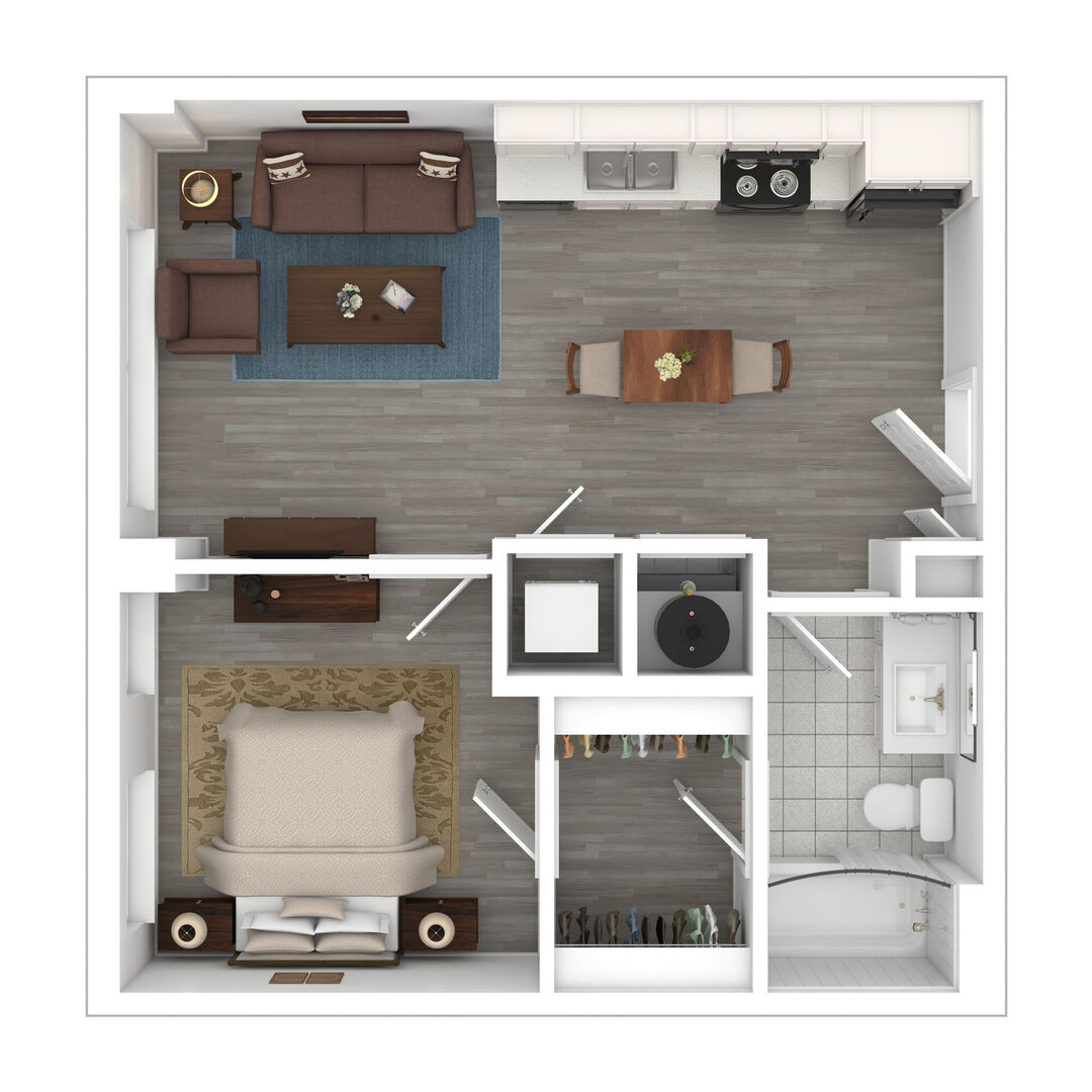 A2 floor plan