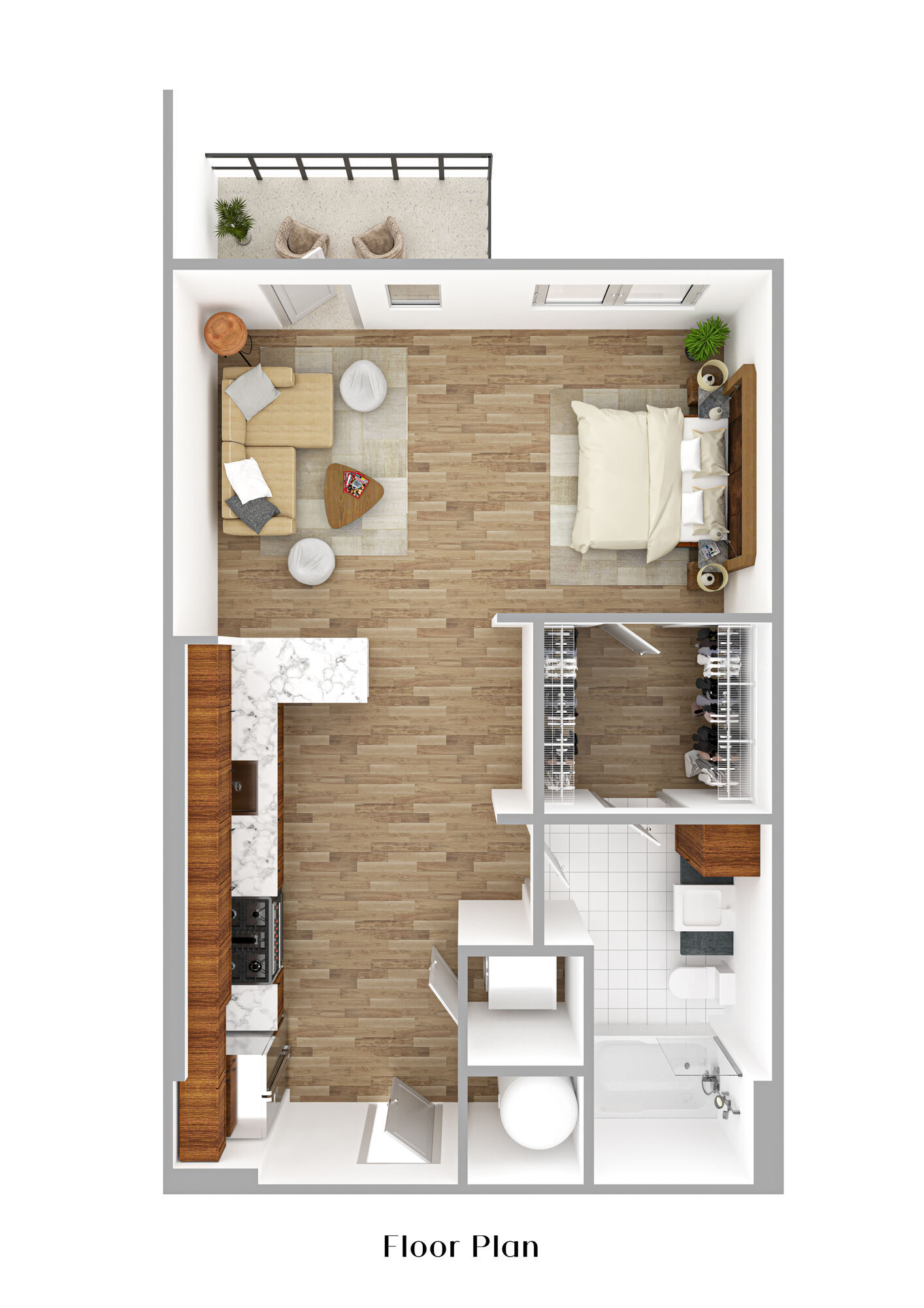 DEGAS floor plan