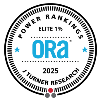 J Turner Research Elite 1% ORA Power Ranking 2025