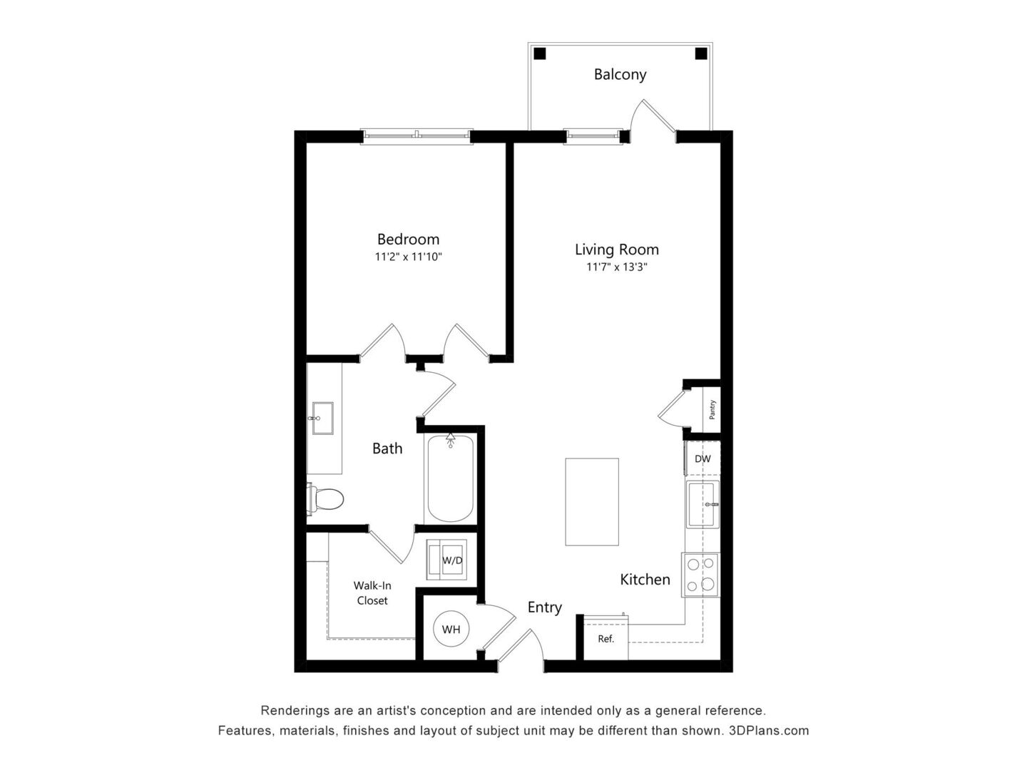 1 Bedroom Apartment – 2800 Foxfield Parkway #5110, Douglasville, GA 30135