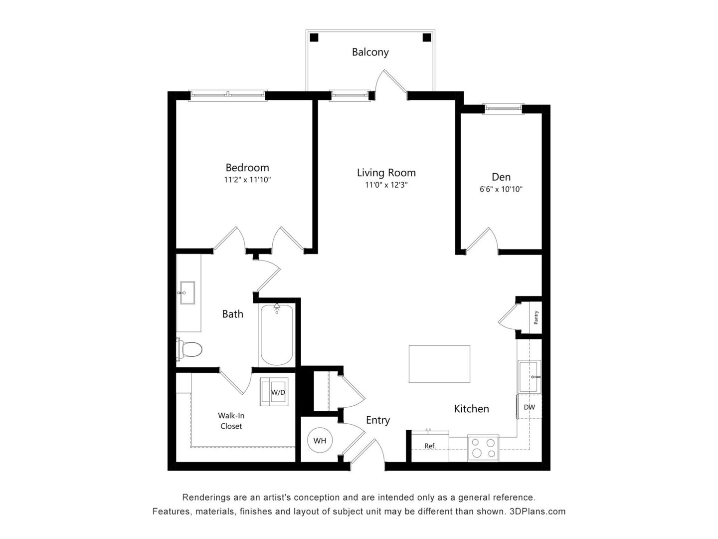 1 Bedroom Apartment – 2800 Foxfield Parkway #2306, Douglasville, GA 30135