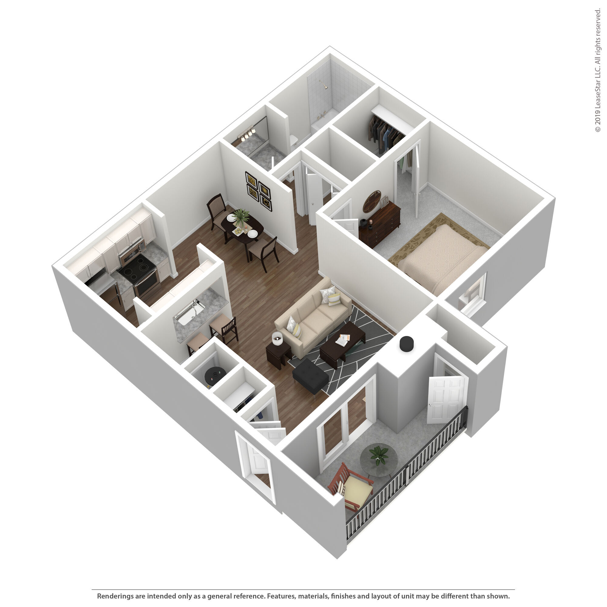 A2 floor plan
