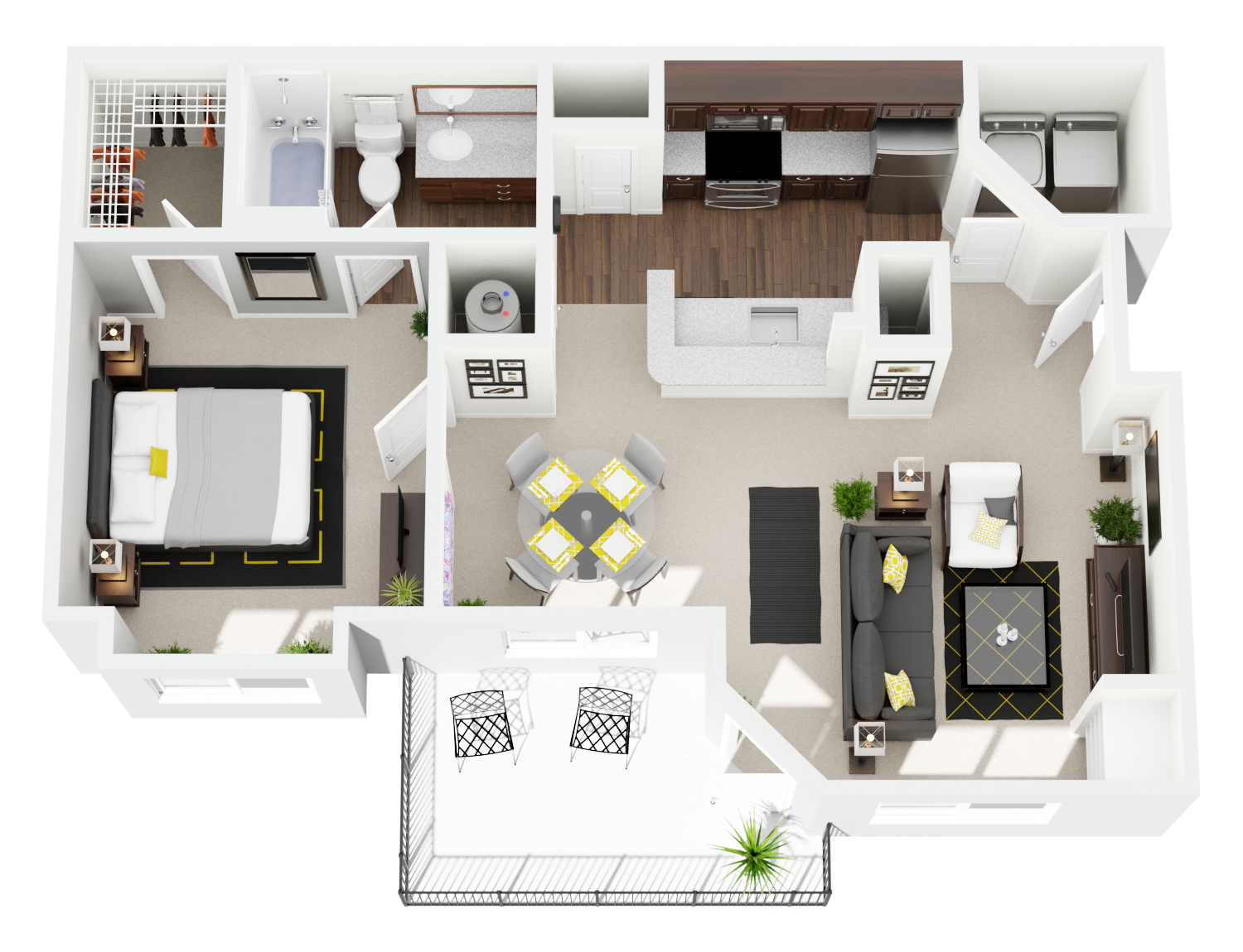 A2 floor plan