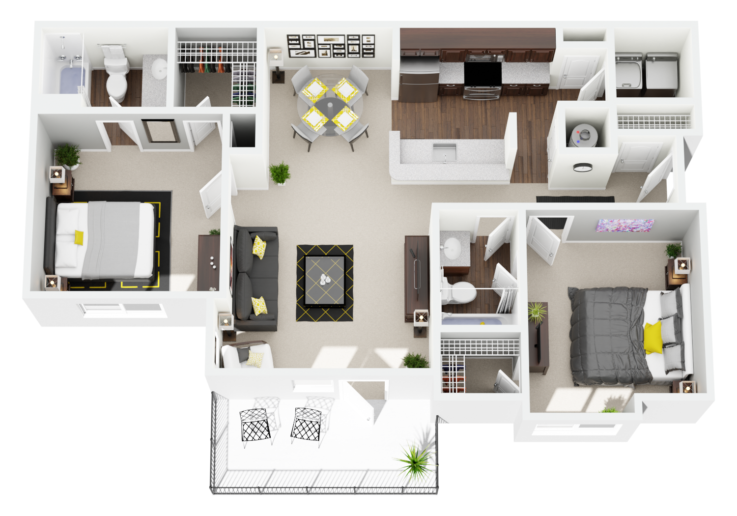 B2 floor plan