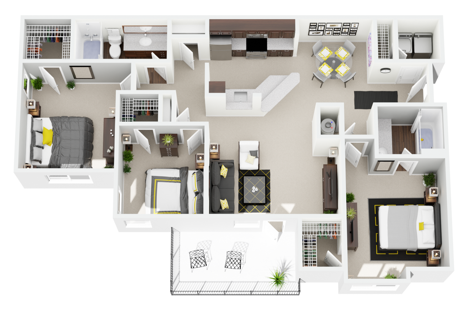 C1 floor plan