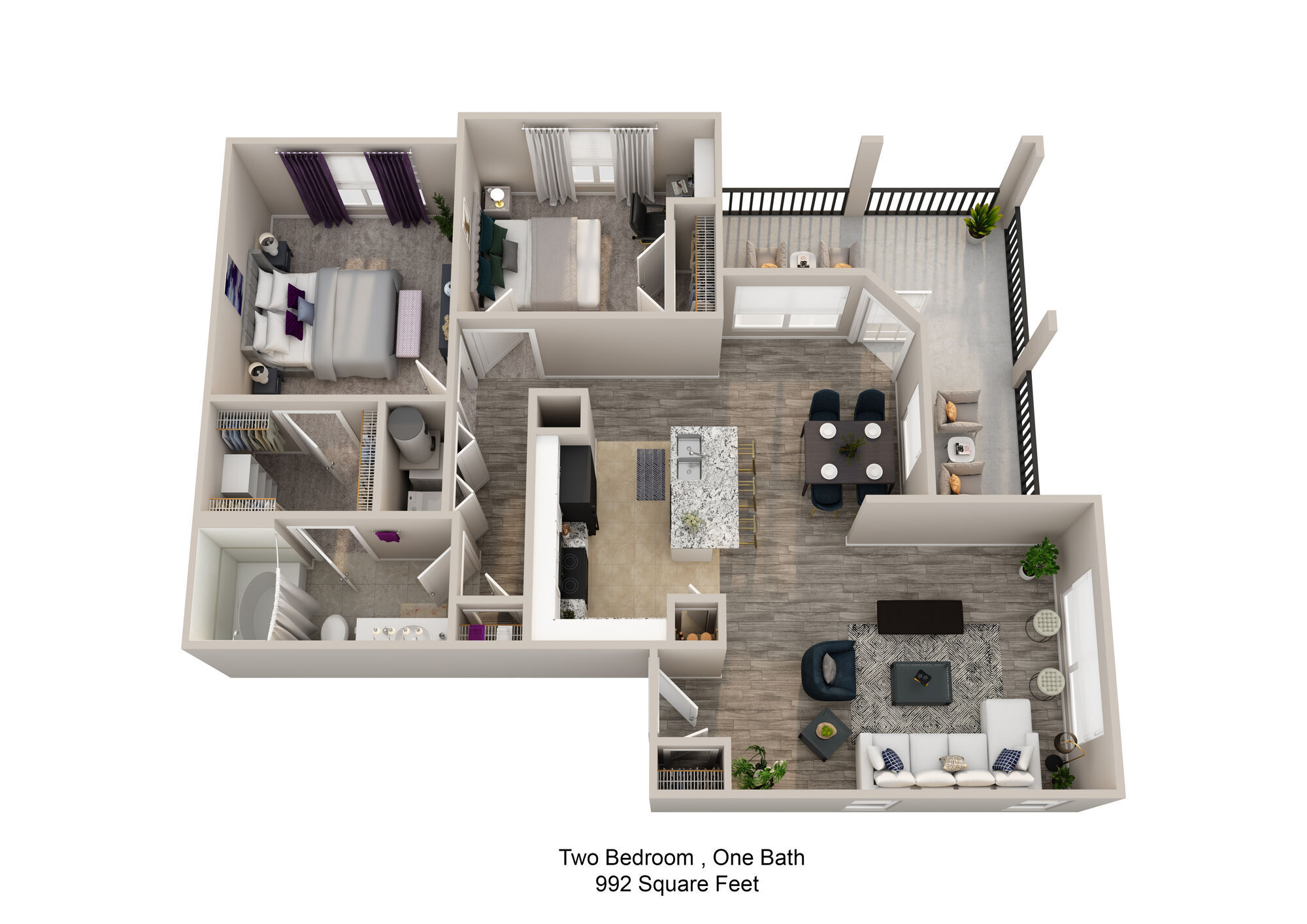 B1-A floor plan