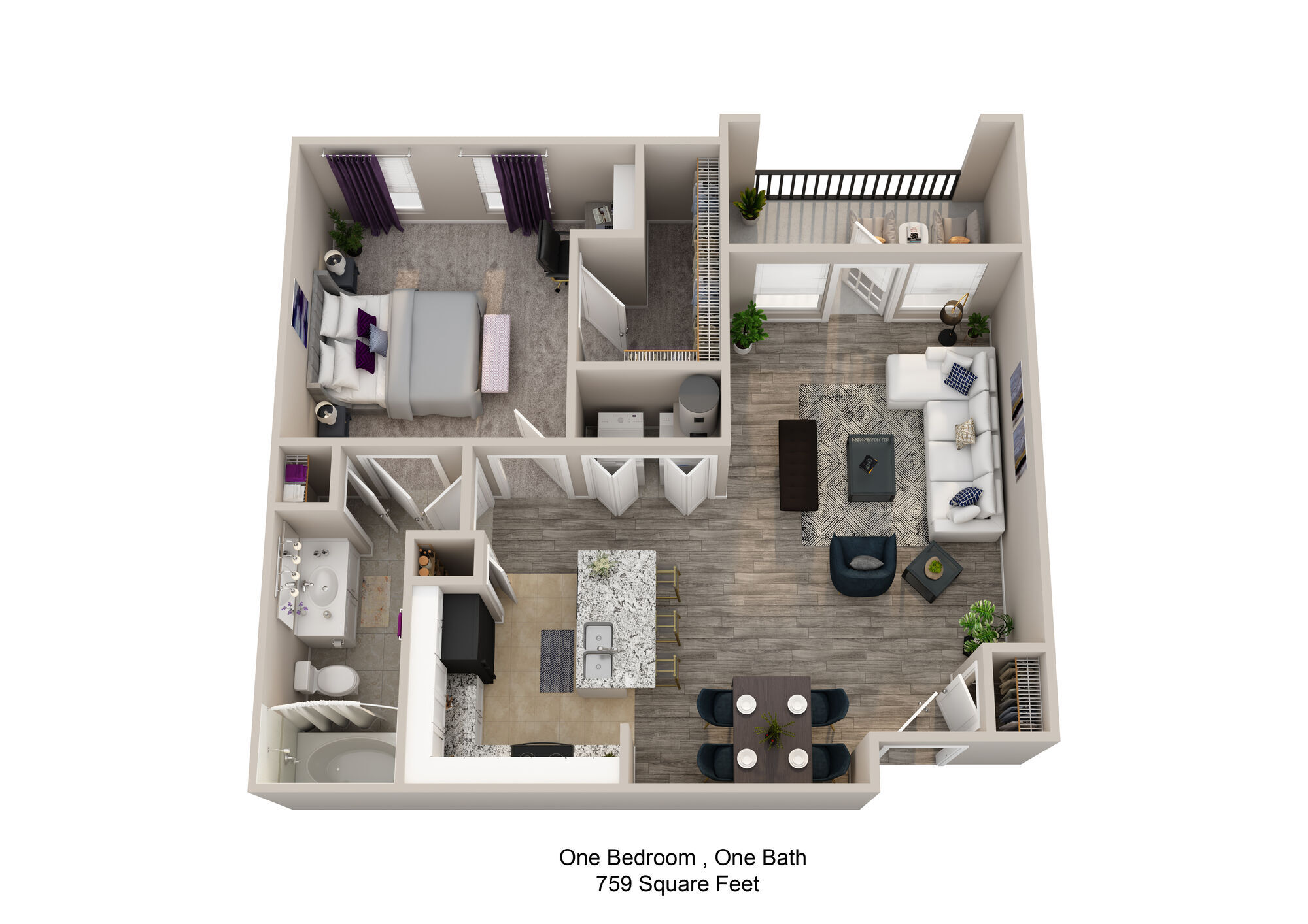 A1 floor plan