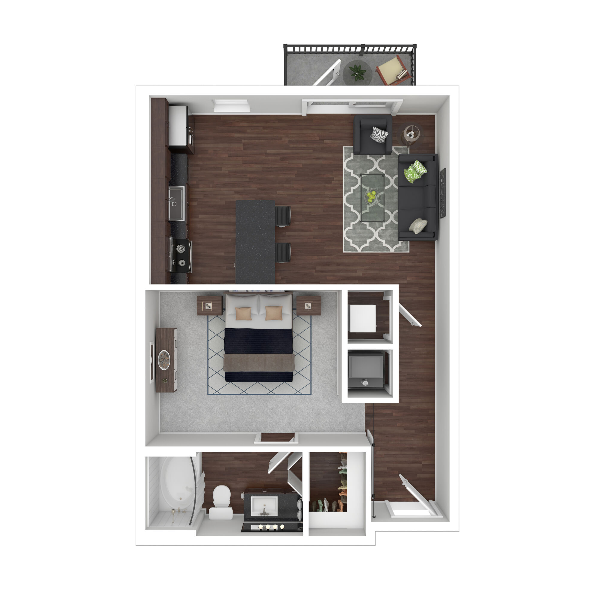 A1 floor plan