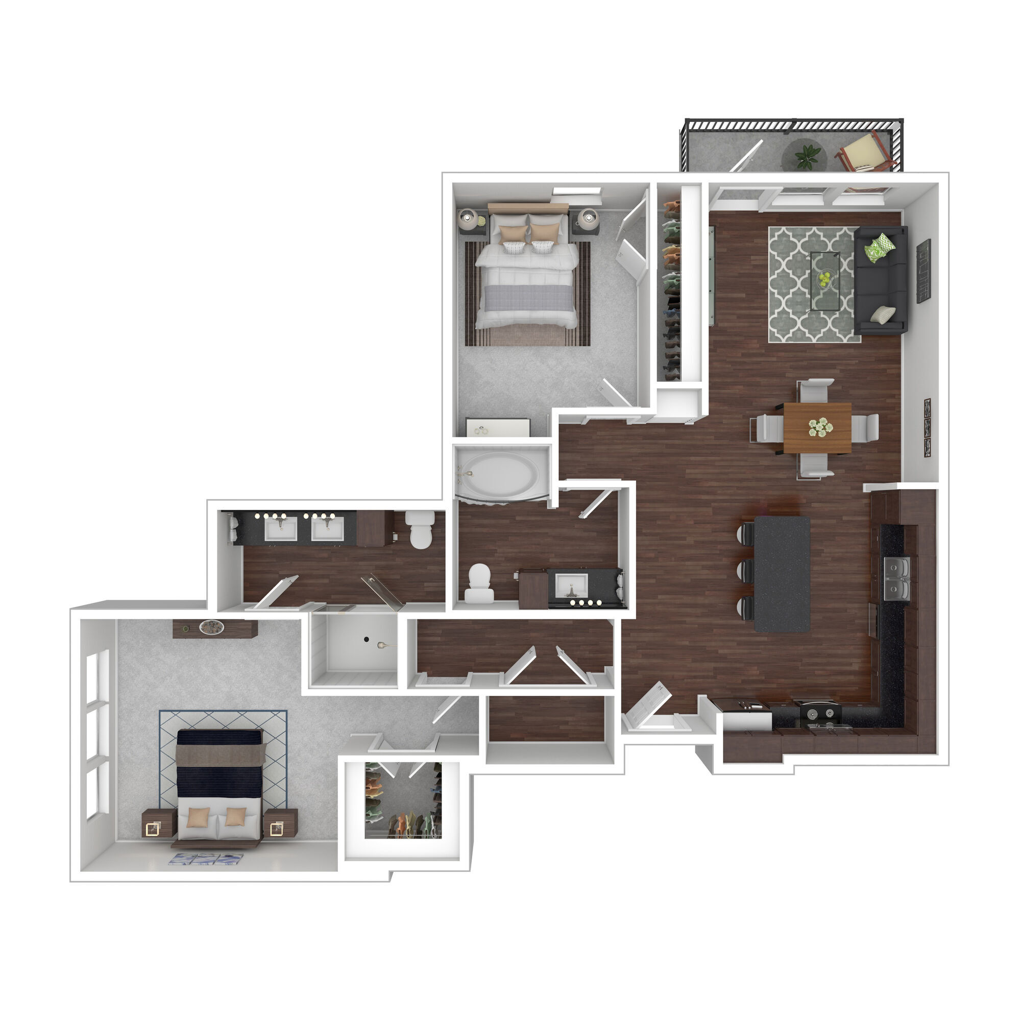 B4 floor plan