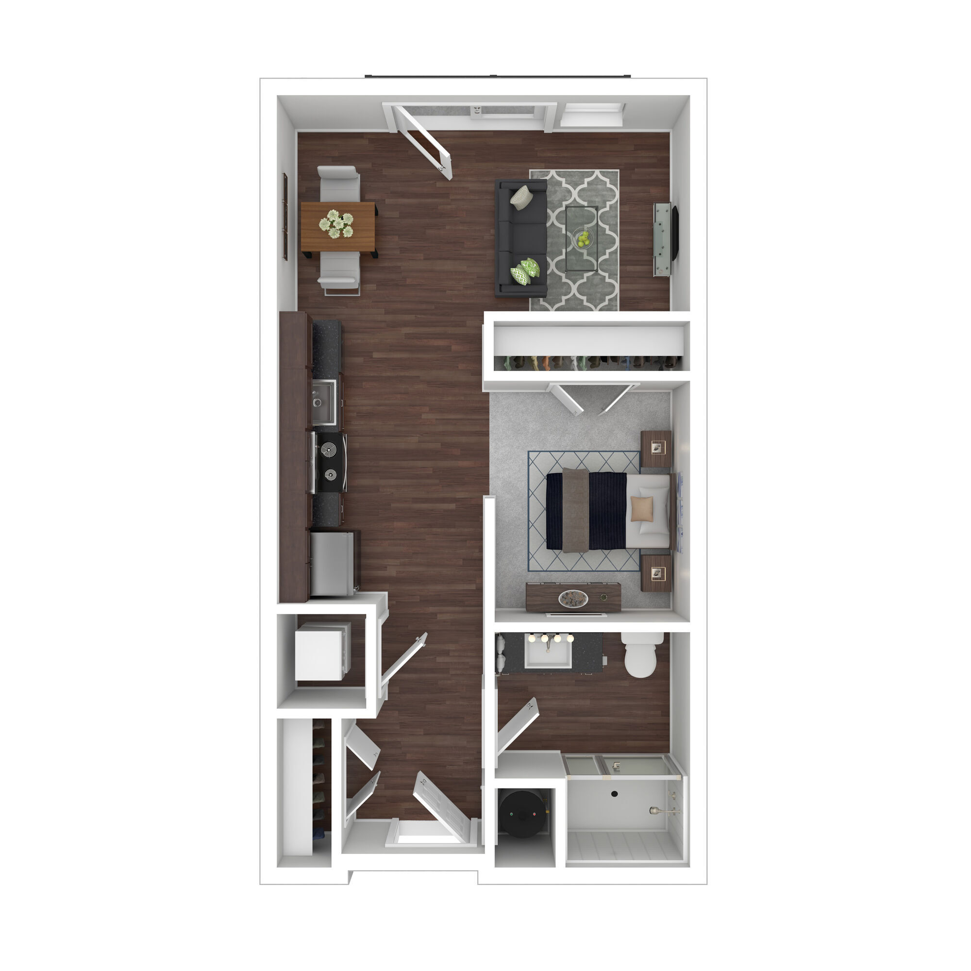 E1 floor plan