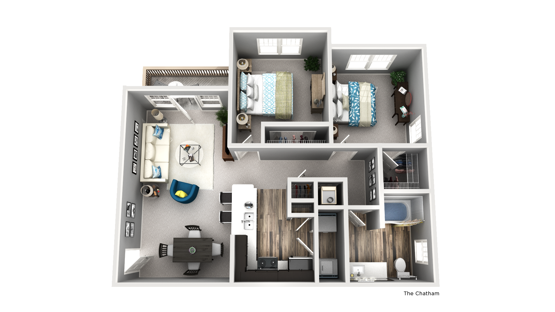 2 Bedroom Apartment – 1200 Reserve Dr NE #3201, Atlanta, GA 30319
