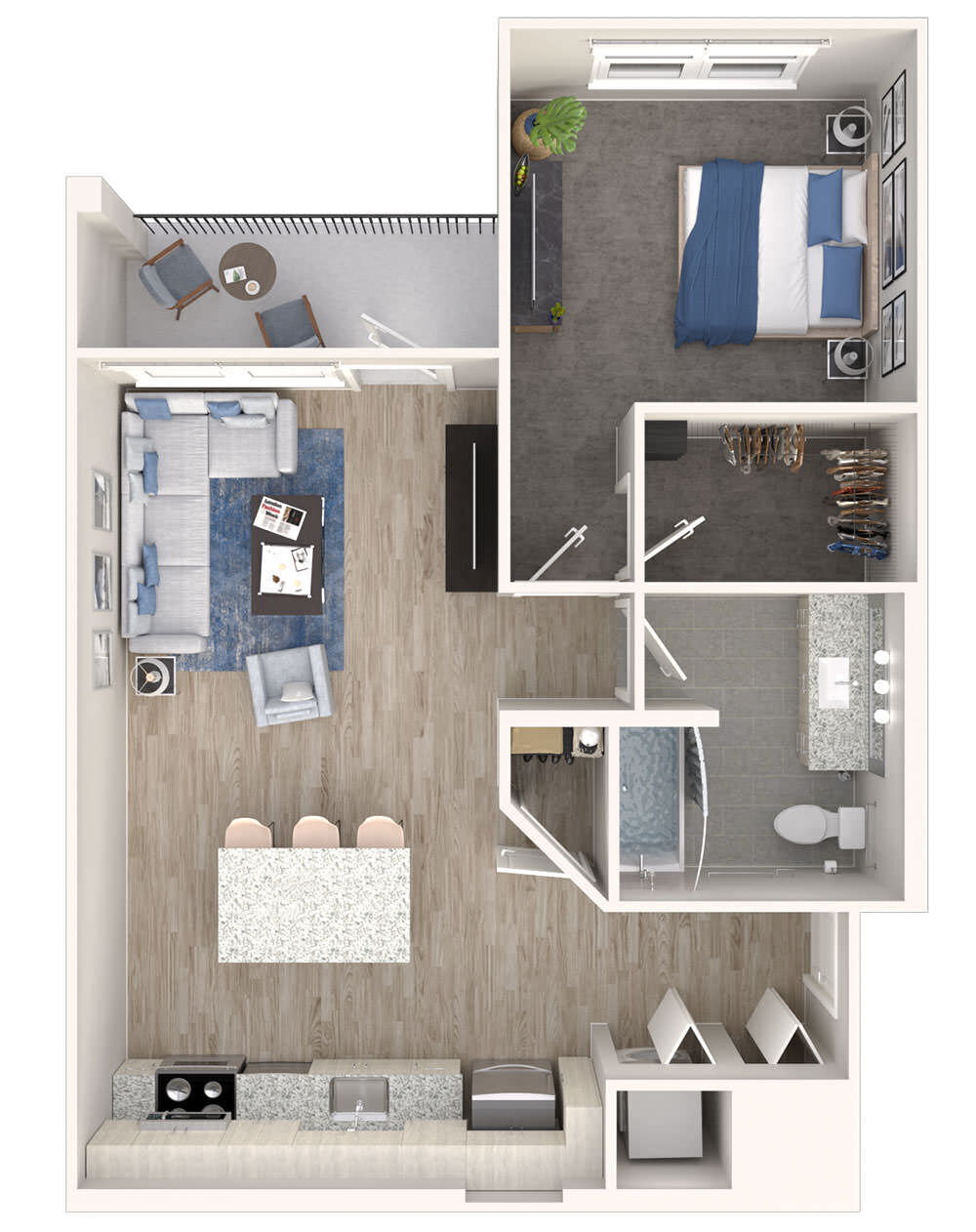 A1 floor plan