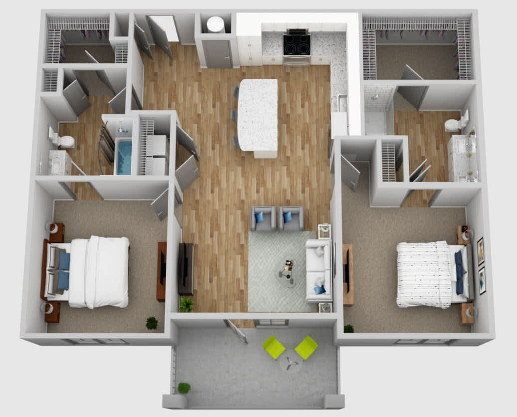B2 floor plan