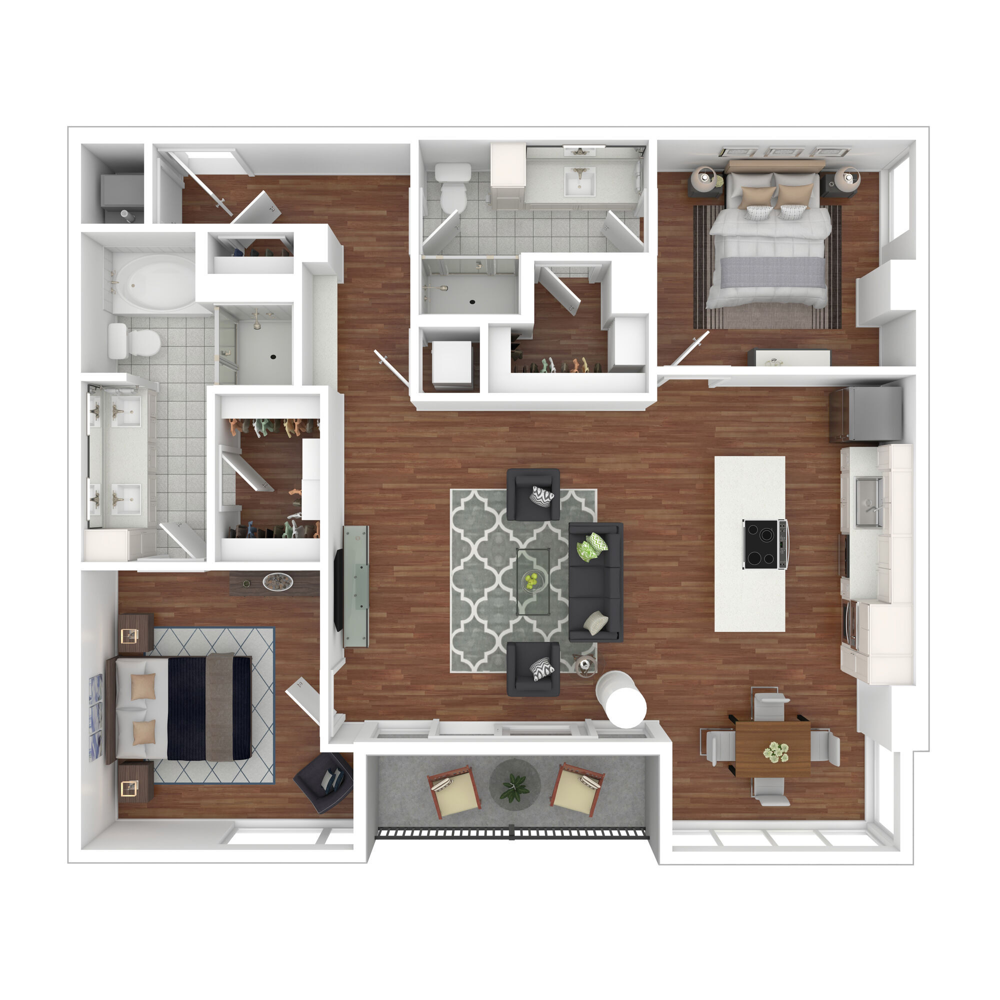 B6 floor plan