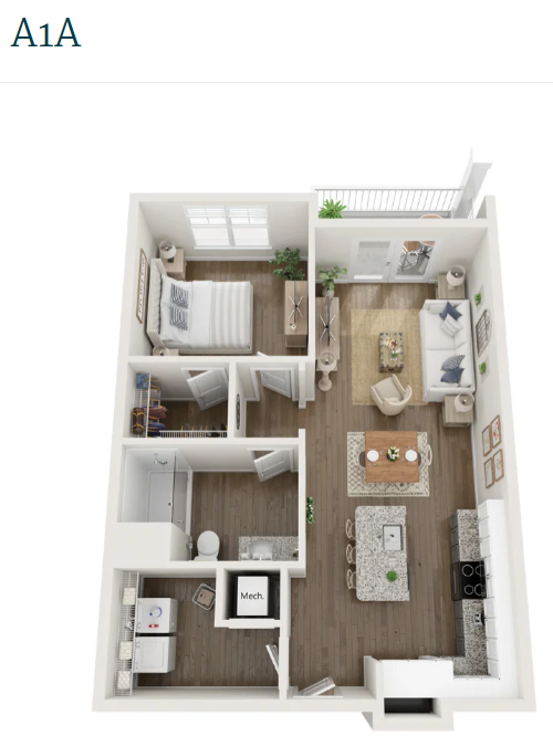 A1A floor plan