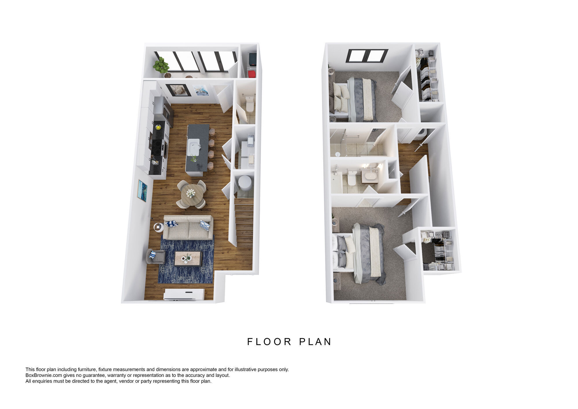 Hatteras floor plan