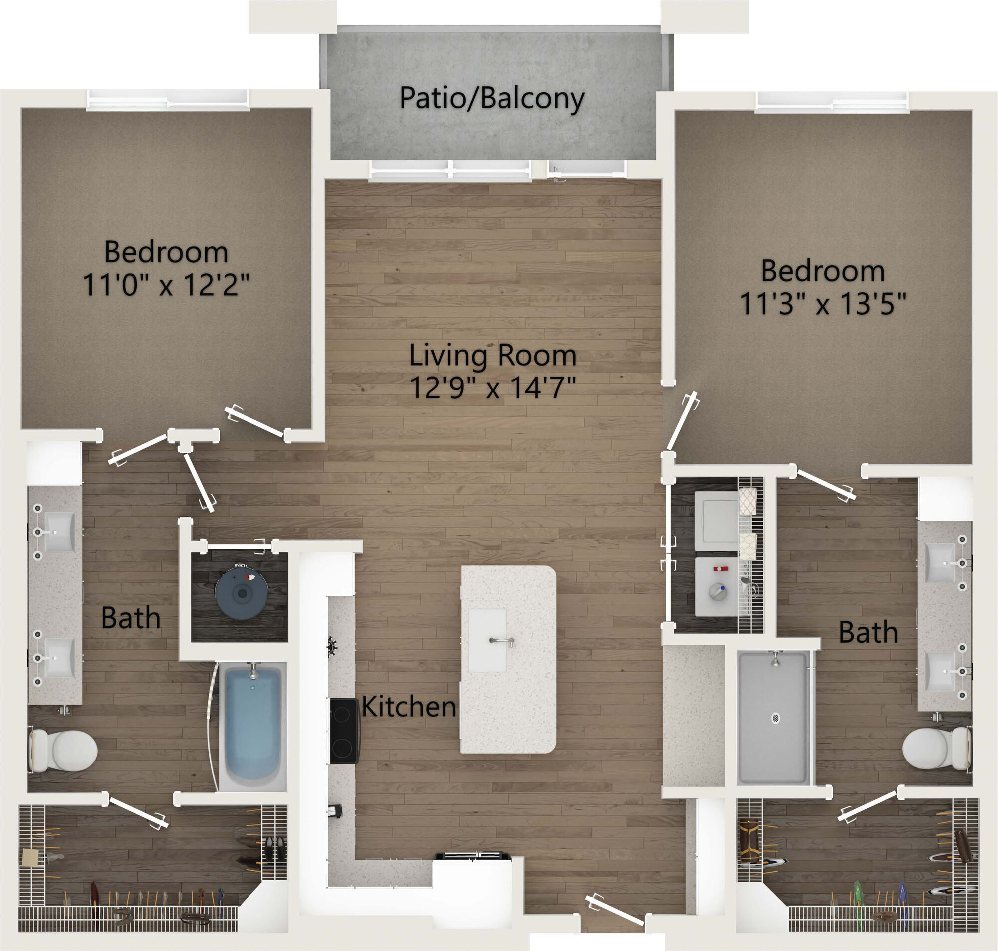 Soothe floor plan