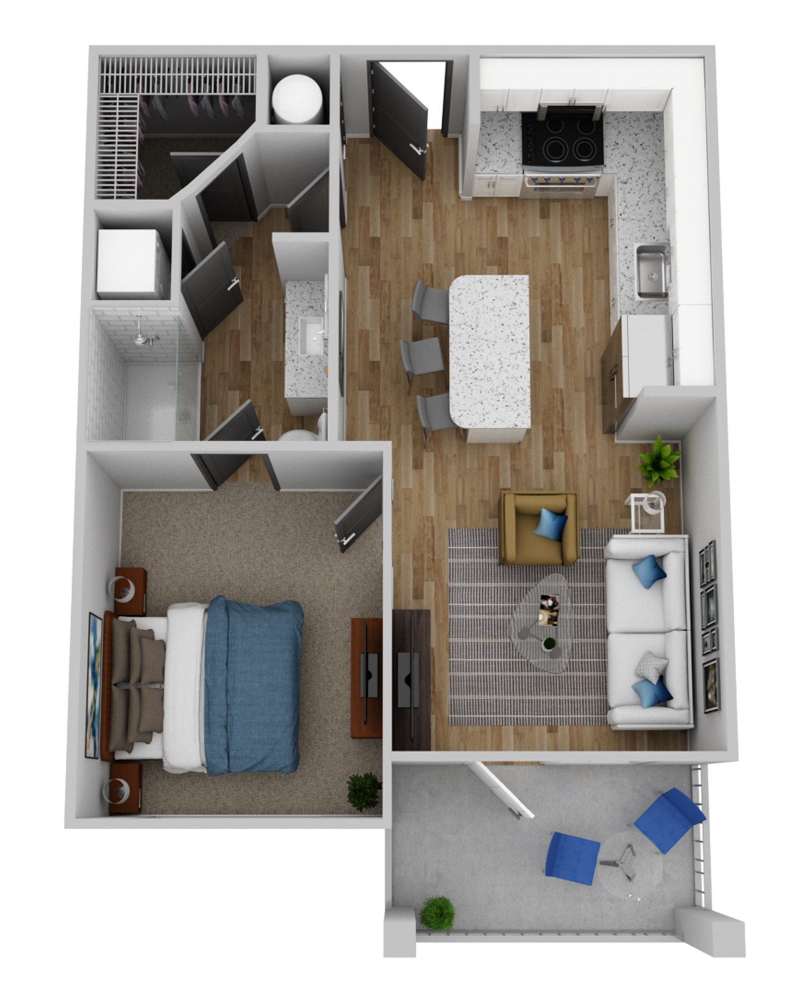 A1-LL floor plan